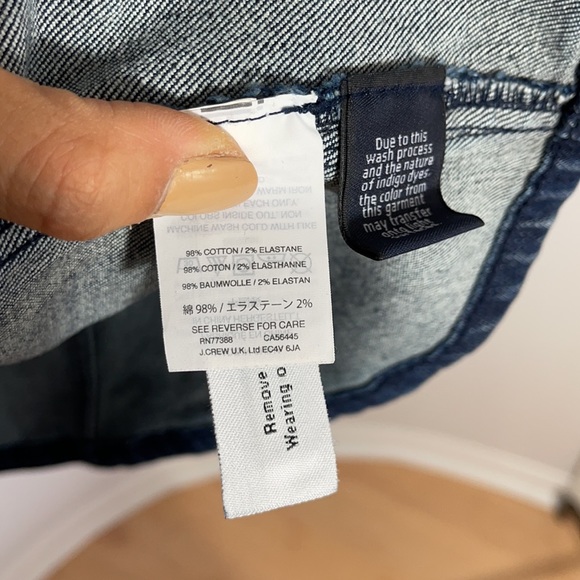 Madewell Denim High Waisted Front Zip Skirt - Picture 5 of 5